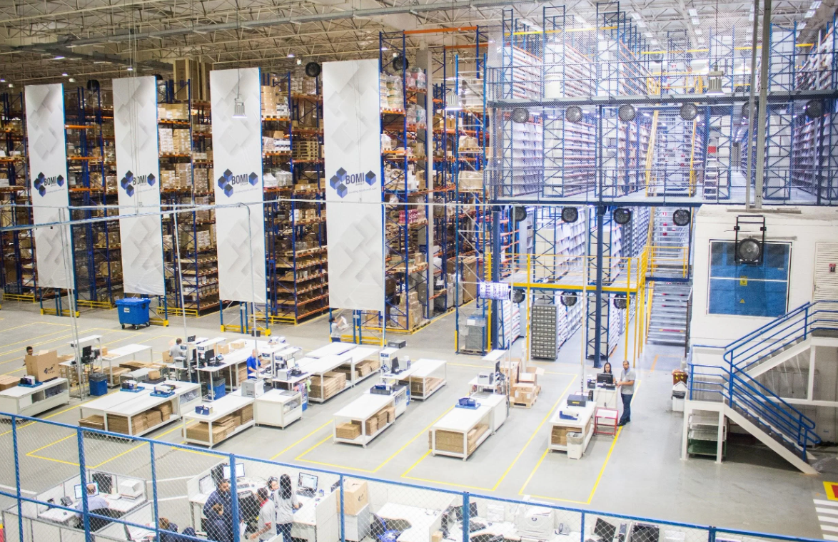 Smart warehouse for garment factory